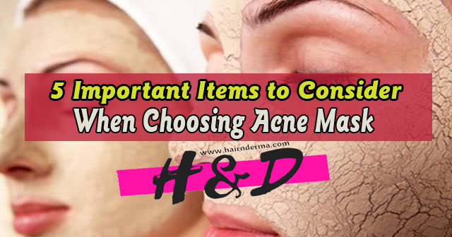 the most effective acne masks