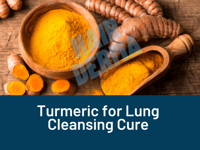 Turmeric for lung cleansing cure