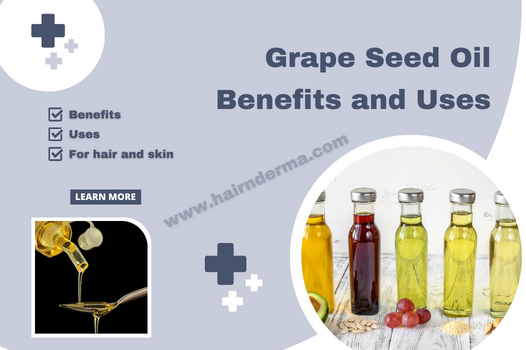 Grape seed oil for combination or oily skin